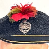 Royal Tank Regiment Officers Full Dress Astrakhan Beret