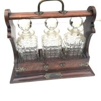 TANTALUS OAK CASED 3 BOTTLES