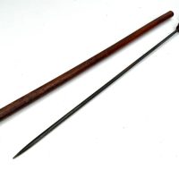 BRITISH ARMY OFFICERS WALKING STICK SWORD STICK