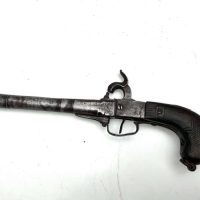 CANNON BARRELED PERCUSHION PISTOL