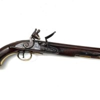FLINTLOCK PISTOL BY HARRISON OF LONDON
