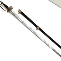 SPADROON BRITISH OFFICERS SWORD 1796-1820