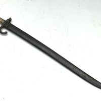 FRANCO-PRUSSIAN BAYONET &amp; SCABBARD