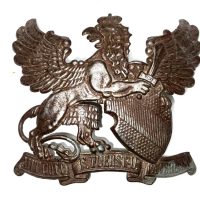 GERMAN BADEN HELMET BADGE 1WW ERA
