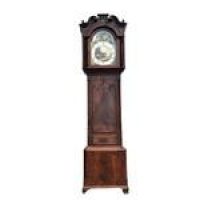 Moon roller Mahgany 8 day longcased Clock