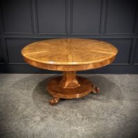 Magnificent Pollard Oak Round Breakfast Table