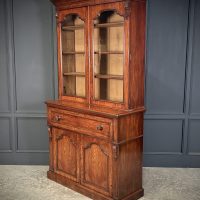 Victorian Mahogany Secrétaire Bookcase