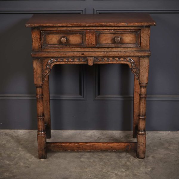 Small Oak Side Table by Titchmarsh & Goodwin