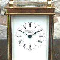 Lovely Antique H R Tribbock &amp; Son Carriage Clock