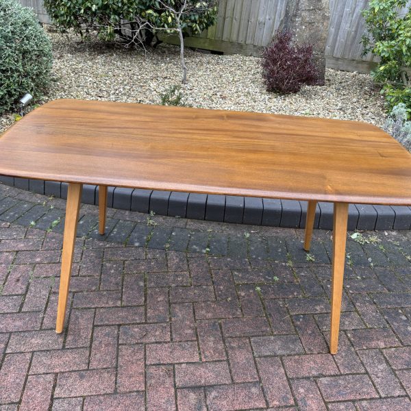 Mid Century Ercol Plank Dining Table