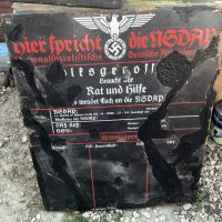 Reich Stag Staff’s Enamel Car Parking/permit Sign