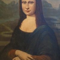 Mona Lisa After Leonardo Da Vinci 18th Century Art Oil Portrait Paintings