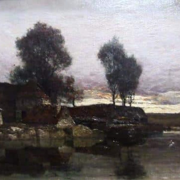 SOLD Hamilton Glass R.S.A. (1820-1885) Large oil