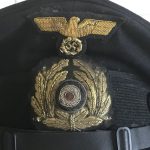 German 2WW Submariners Captains Hat