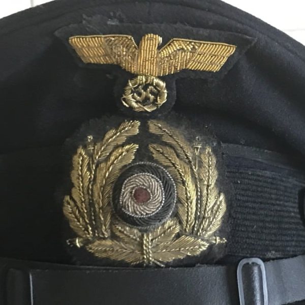 German 2WW Submariners Captains Hat