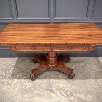 Rare 19th Century Goncalo Alves Library Table