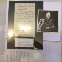 Hand writen from Adolphus Frederick, Prince George Duke of Cambridge in 1848