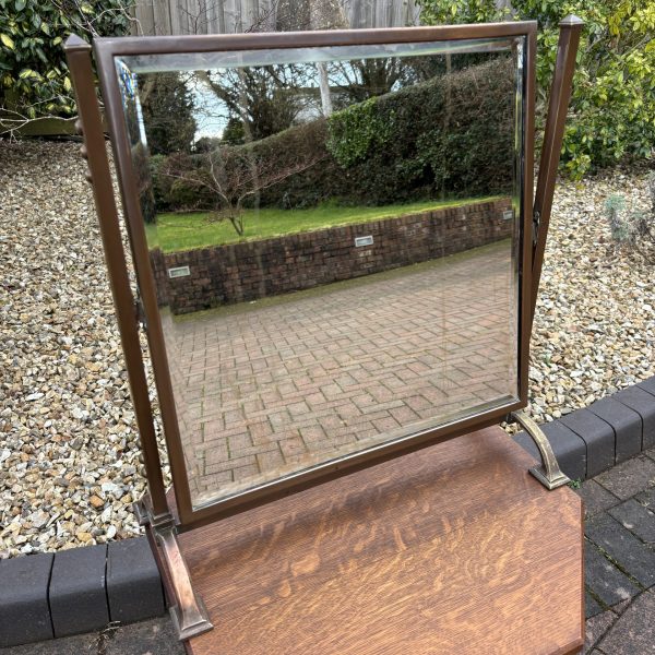 Arts &amp; Crafts Dressing Table Swivel Mirror