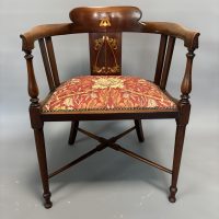 Arts &amp; Crafts Mahogany Desk Chair