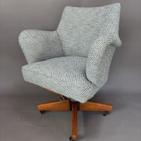 1940s Hillcrest Swivel Desk Chair