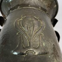 Arts &amp; Crafts Copper Log Bin