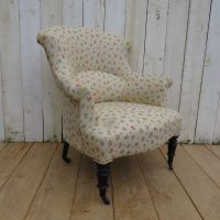 Antique Napoleon III Tub Armchair
