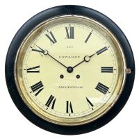 Awesome Large Industrial Antique Dial Clock – ca 1900