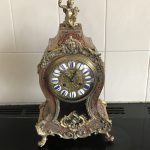 Boulle &#038; Tortoise shell French 1860’s Clock