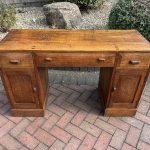 Cotswold School Arts &amp; Crafts Oak Desk