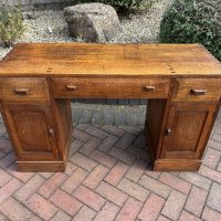 Cotswold School Arts &amp; Crafts Oak Desk