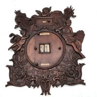 CALENDAR OAK CARVED 18TH CENTURY