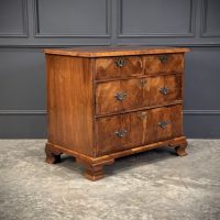 18th Century Queen Anne Walnut Chest of Drawers