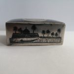 Exquisite WW2 Iraqi Niello Silver SNUFF BOX Marsh Arab Sweetheart Jewish name