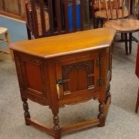 Small Vintage Old Charm Side Cabinet Table