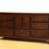 Georgian Oak Mule Chest