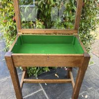 Arts &amp; Crafts Oak Bijouterie Display Table