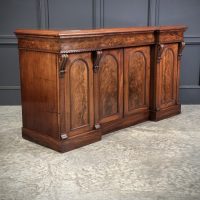 Victorian Flame Mahogany 4 Door Sideboard