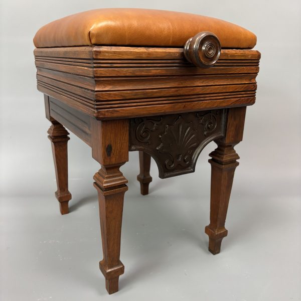 Adjustable Piano Stool by Brooks