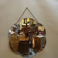 Art Deco Circular Wall Mirror