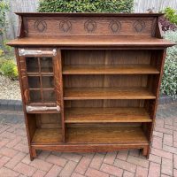 Shapland &amp; Petter Arts &amp; Crafts Oak Bookcase