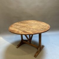 Antique French Vendange Table