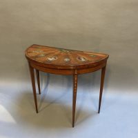 C19th Sheraton Taste Card Table