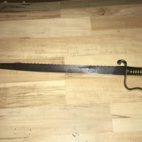 SAW BACK 1850 BRITISH PIONEERS SIDE ARM.
