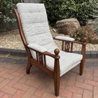 Arts &amp; Crafts Oak Armchair