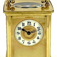 Stunning Antique Carriage Clock – Victorian French 8-Day Carriage Clock C1900