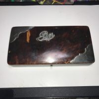 Tortoise shell Pin Box 1898