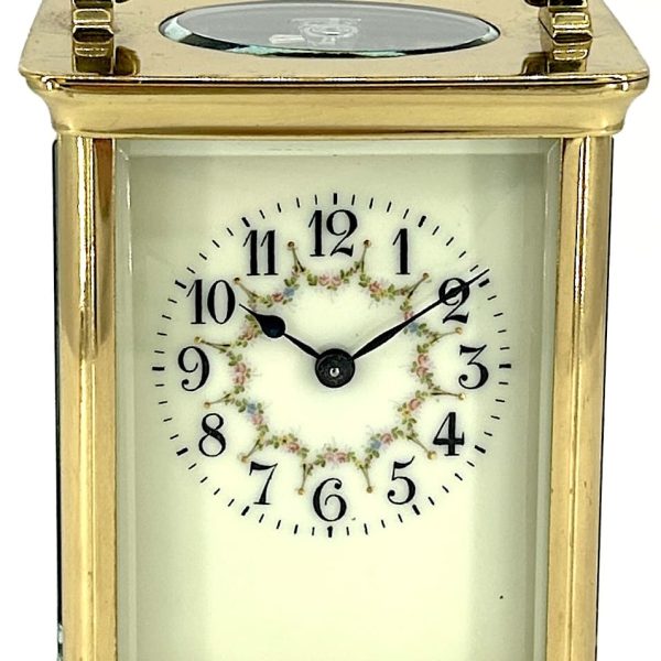 Beautiful Ornate Victorian Carriage Clock – French 8-Day Carriage Clock C1890