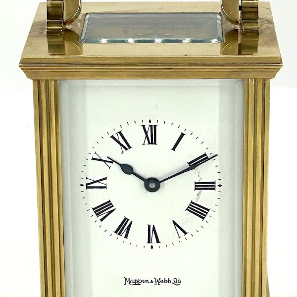 Late Mappin &amp; Webb Vintage Carriage Clock – 8-Day Carriage Clock C1980