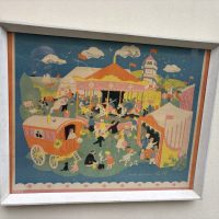 Peggy Wickham 1930s Original Lithograph
