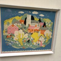 Peggy Wickham 1930s Original Lithograph